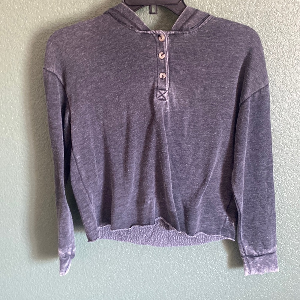 Art Class button down sweat shirt